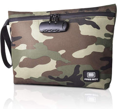 Durable Odor-Proof Stash Bag with Combination Lock - 11.8" x 8.6" Smell-Proof Storage Container