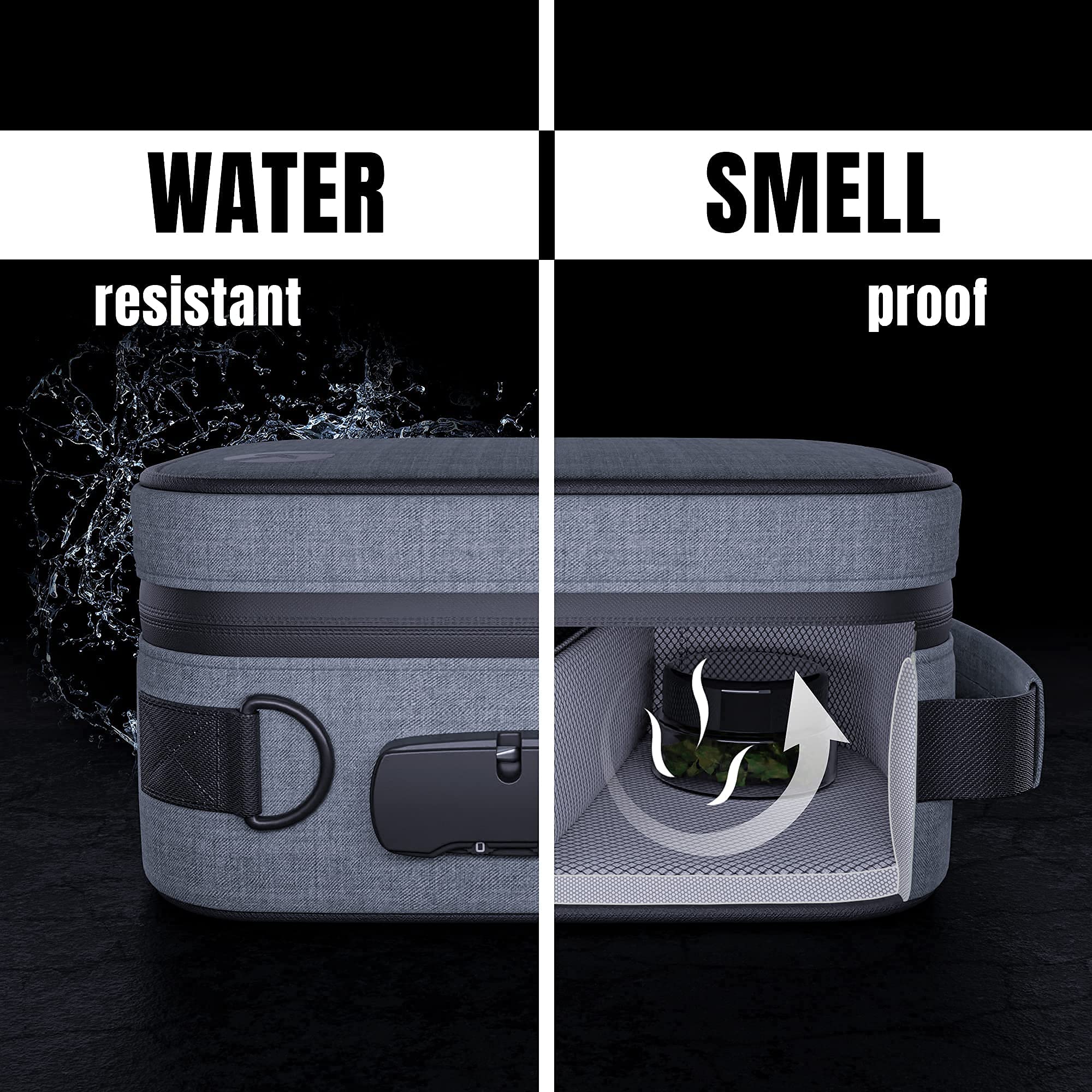 Discrete Smell Proof Storage Case - Discreet Smoker