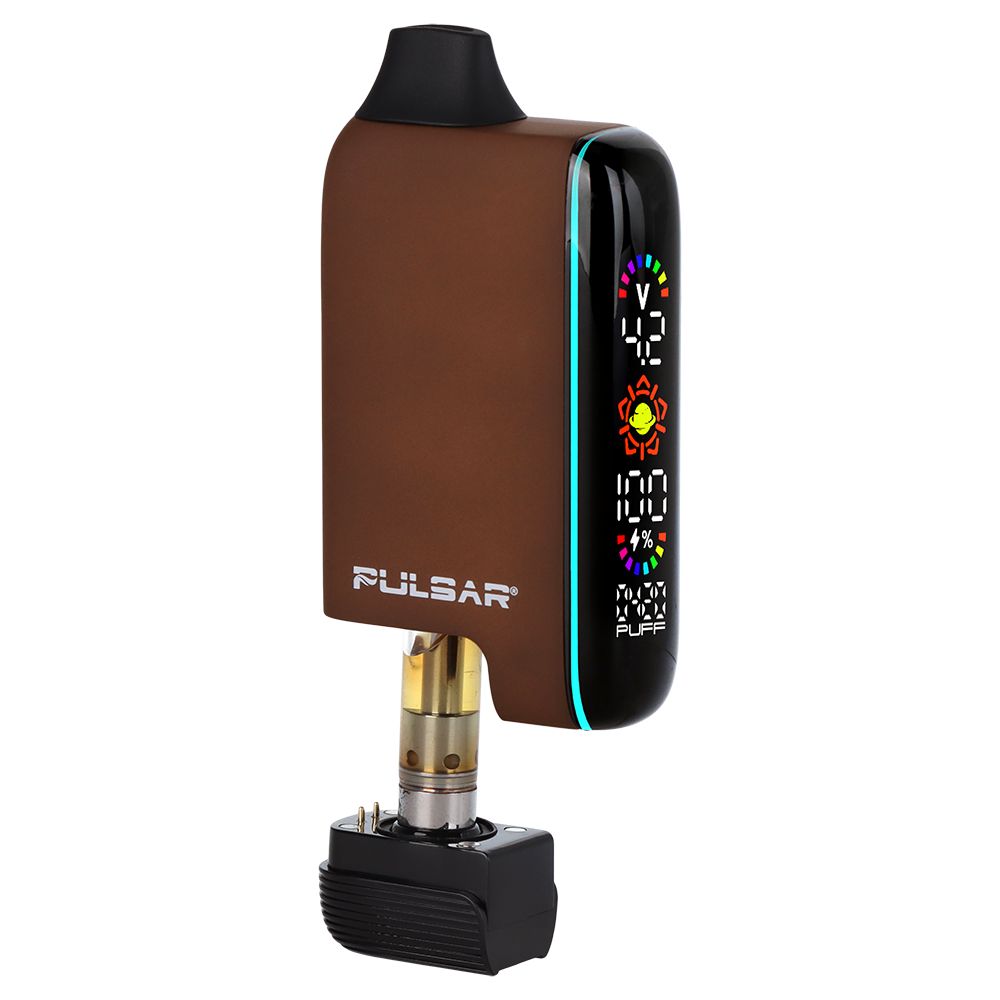 Pulsar 510 DL 5.0 Precision Voltage Control LCD Screen Vape Bar | Thermo Series | 1000mAh - Discreet Smoker