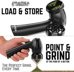 Mamba V2-55 Electric Portable Herb Grinder - Discreet Smoker