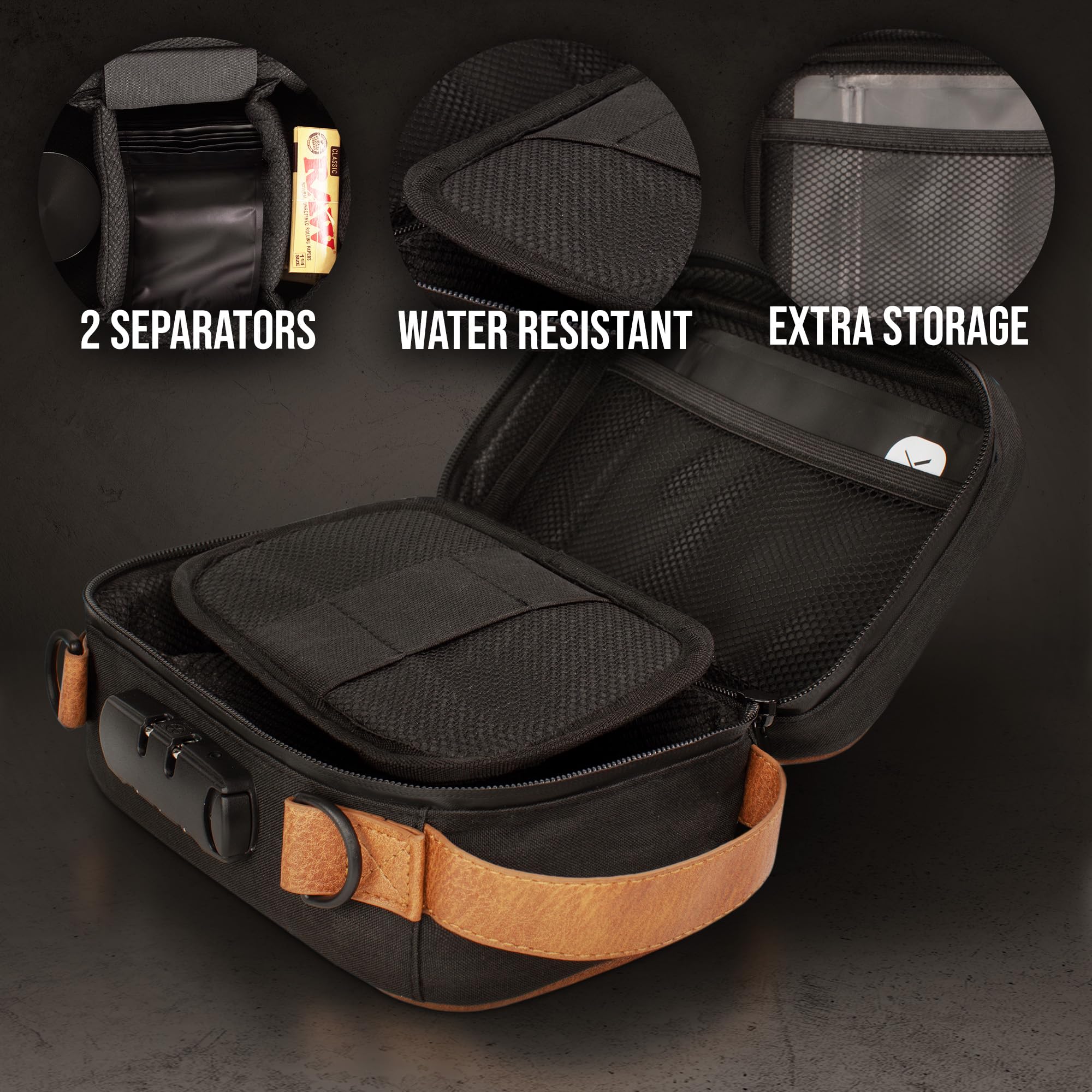 Discrete Smell Proof Storage Case - Discreet Smoker