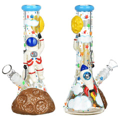 Pulsar Spaceman Beaker Water Pipe - 10" / 14mm F - Discreet Smoker