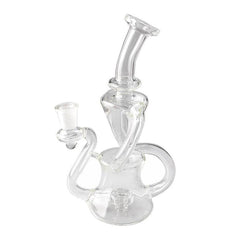 Showerhead Recycler Dab Rig 8" - Discreet Smoker