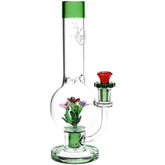 Pulsar Chill Flowerz Glass Water Pipe - 12" /14mm F - Discreet Smoker