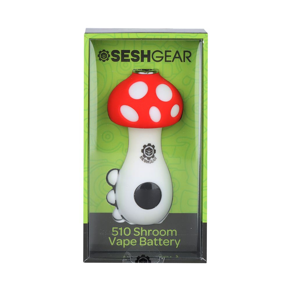 SeshGear Mushroom 510 Vape Battery | 550mAh - Discreet Smoker
