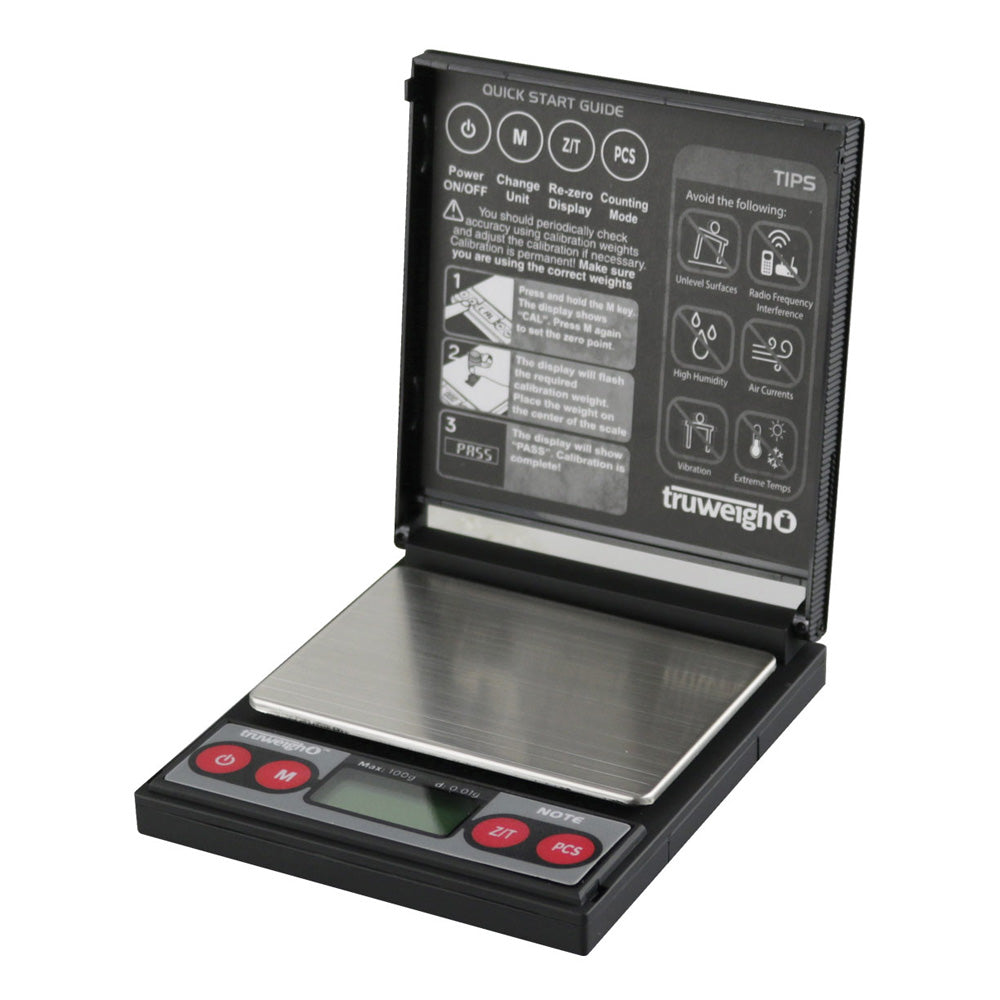 Truweigh Note Digital Mini Scale | 100g x 0.01g - Discreet Smoker