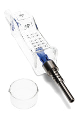 Glass Phone Dab Straw Kit “Dial-A-Dab” – Includes Dish