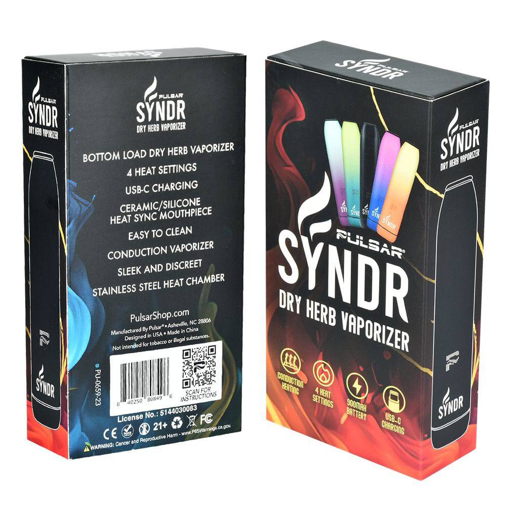 Pulsar Syndr Dry Herb Vaporizer | 880mah - Discreet Smoker
