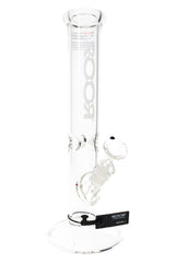 ROOR 14″ 50 mm Straight Tube Bong – Ice Pinch – 5 mm Thick - Discreet Smoker