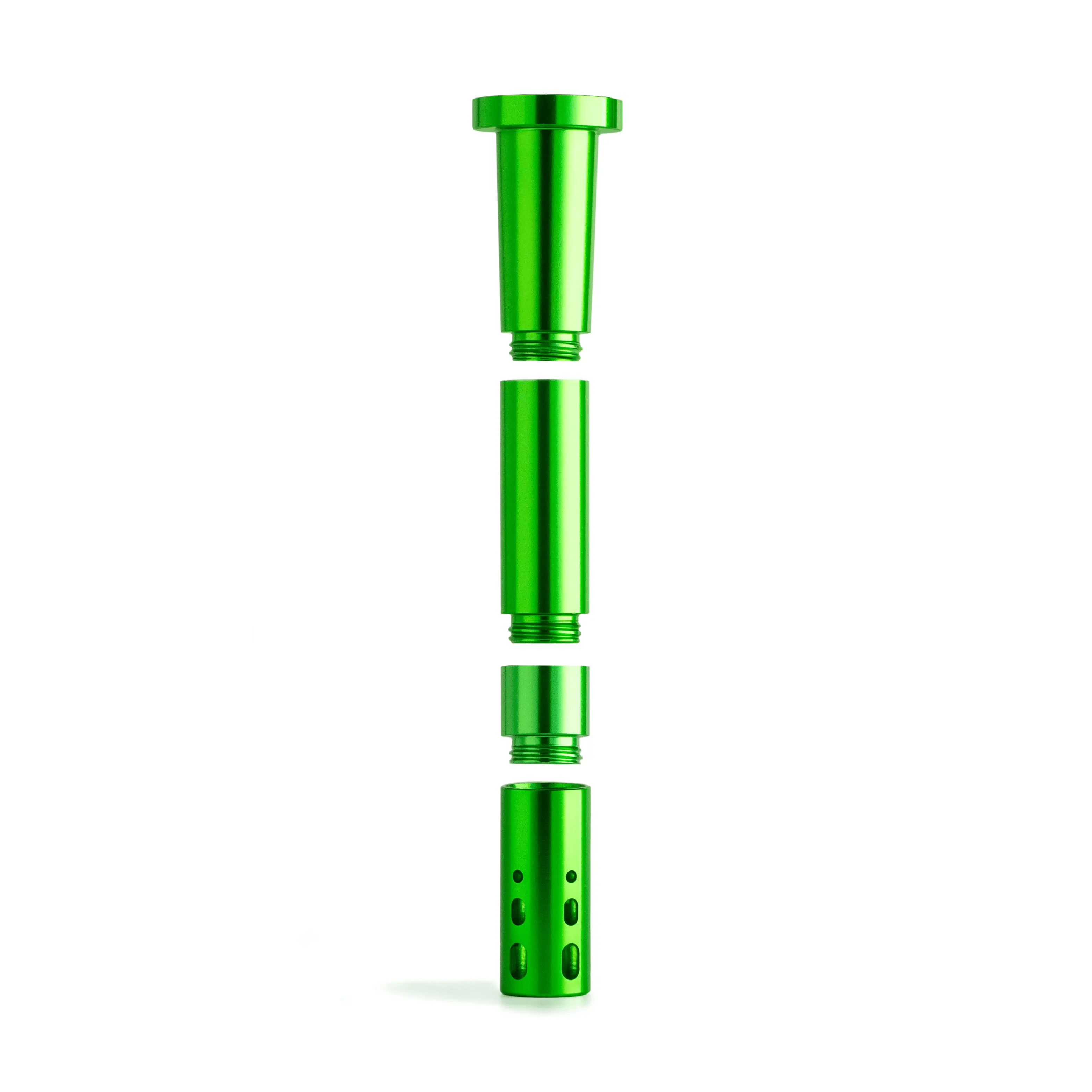 Chill - Unbreakable Aluminum Downstem - Green - Discreet Smoker