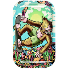 Pulsar Artist Series Metal Rolling Tray | Yeti McShreddy - Discreet Smoker