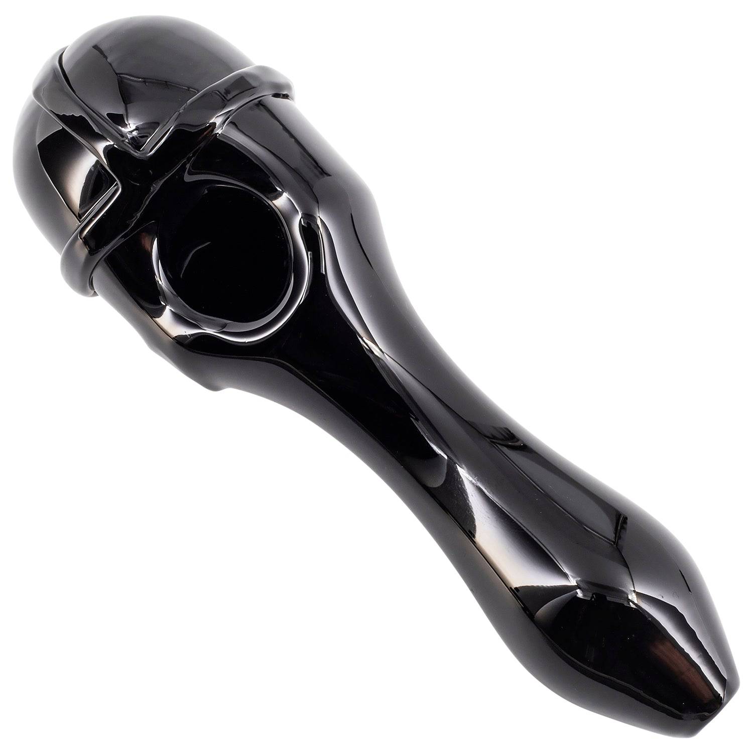 LA Pipes Jason Mask Killer Glass Pipe - Discreet Smoker