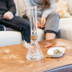 Vitae Glass 16" Alpha Bong - Discreet Smoker