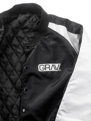 GRAV® Satin Bomber Jacket - Discreet Smoker