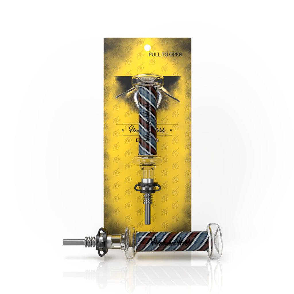 CANDY STRIPPED NECTAR COLLECTOR - Discreet Smoker