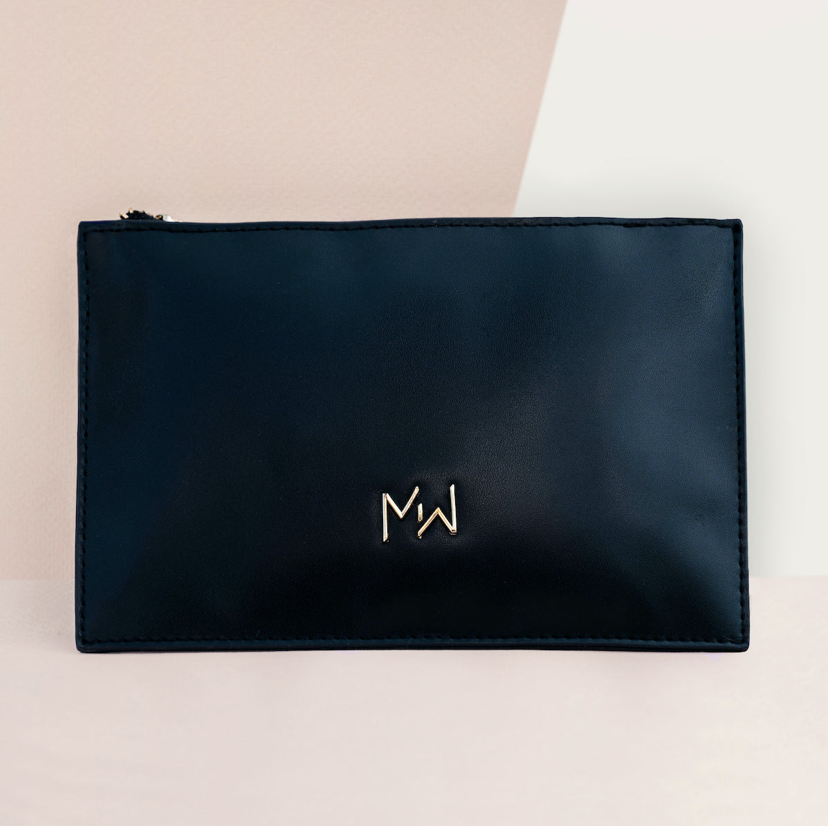 Stash It All Zipper Clutch - Black - Discreet Smoker
