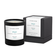 Dope Citizen Hyde Candle, Pair with Sativa - Discreet Smoker