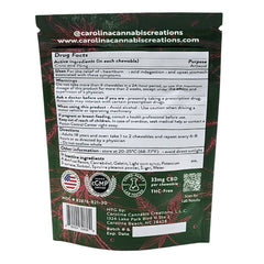 Daily Support Chewables | CBD | Watermelon 30ct bag | Carolina Cannabis Creations - Discreet Smoker