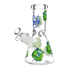 Pulsar Remembering How To Listen Design Series Glass Beaker Water Pipe - 7.75" / 14mm F - Discreet Smoker