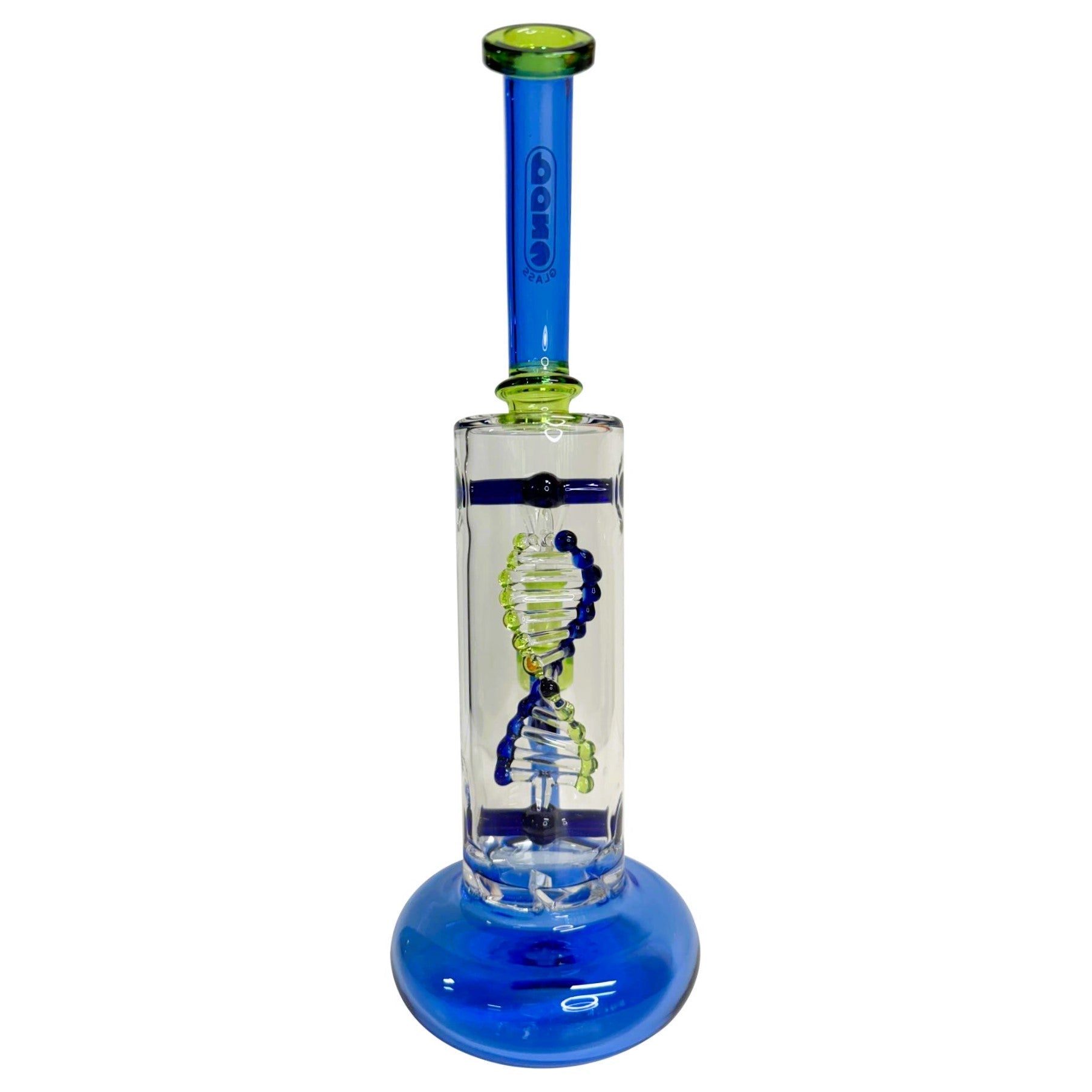 Daze Glass - 2nd Gen Spinning DNA & Turbine Perc Glass Water Pipe - Discreet Smoker