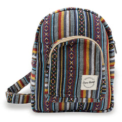 Core Hemp Mini Backpack - ॐ Boho - Discreet Smoker