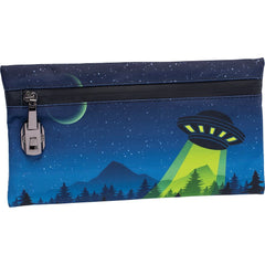 Smell Proof Zippered Fabric Pouch | 11" x 6" - Discreet Smoker