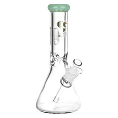 Diamond Glass American Made Beaker Bong - 11.75" / 14mm F - Discreet Smoker