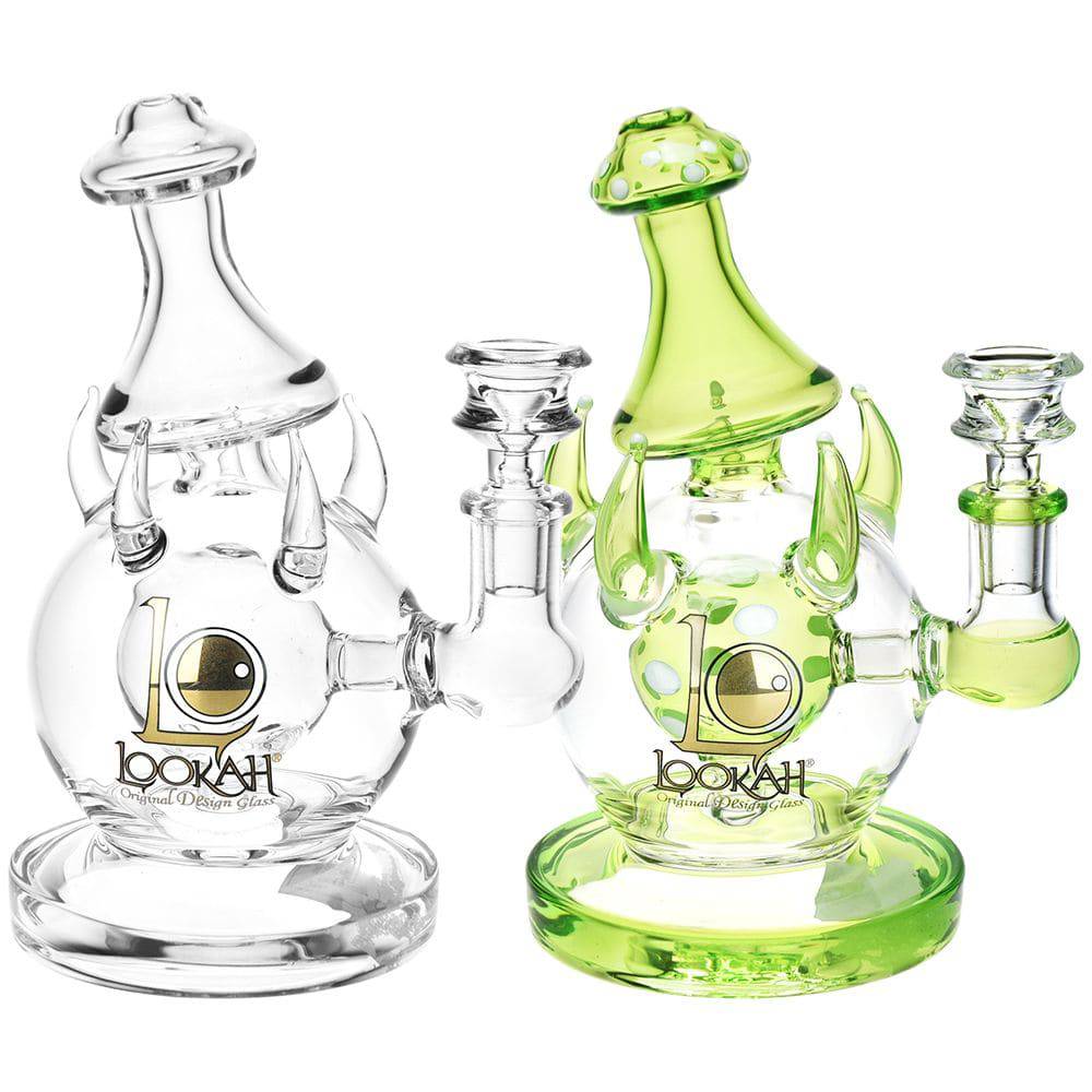 Lookah Glass Dyno Egg Water Pipe | 7" | 14mm F - Discreet Smoker