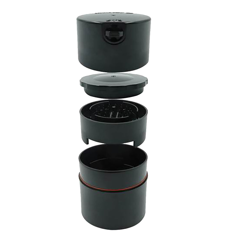 CannaVac Lok G2 Airtight Storage w/ Grinder - Discreet Smoker