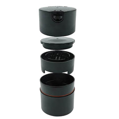 CannaVac Lok G2 Airtight Storage w/ Grinder - Discreet Smoker