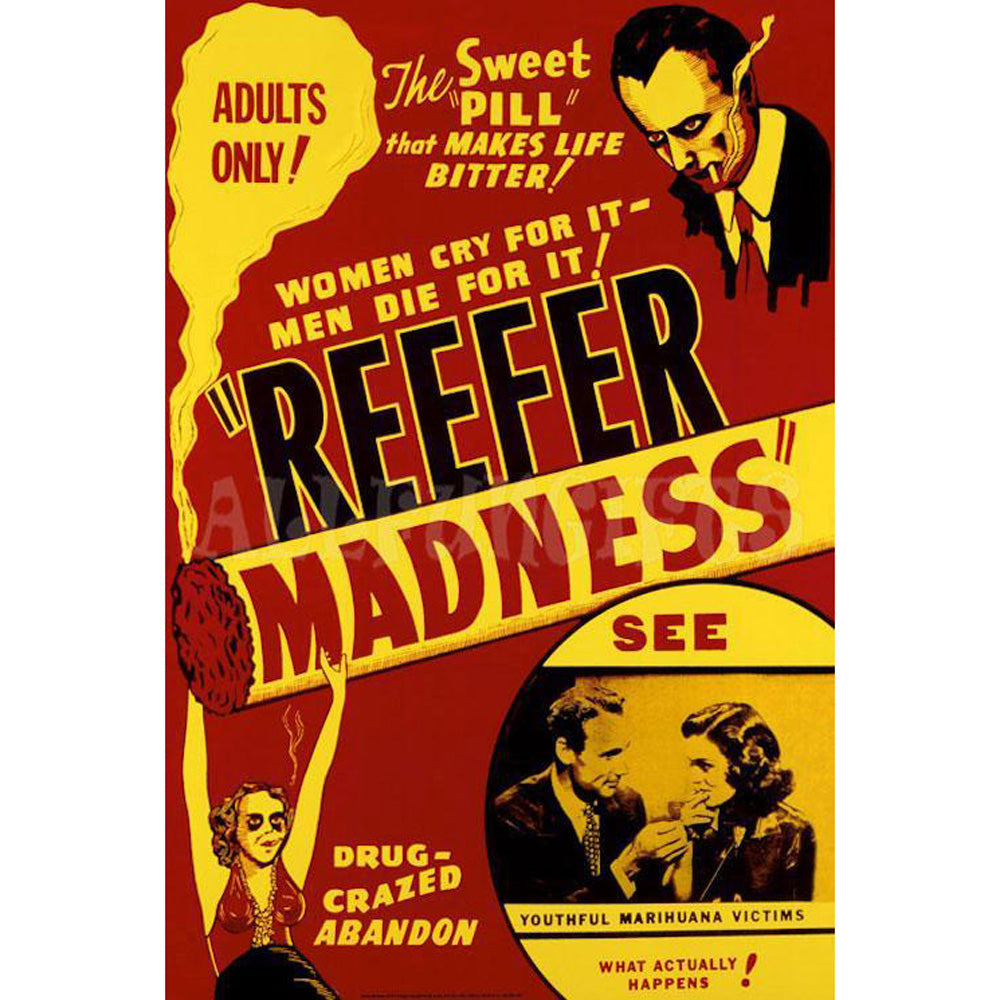 Reefer Madness Poster - Discreet Smoker