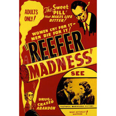 Reefer Madness Poster - Discreet Smoker