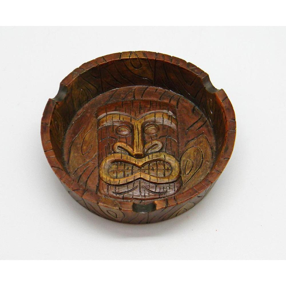 Tiki Mask Ashtrays | 4.25 Inch - Discreet Smoker