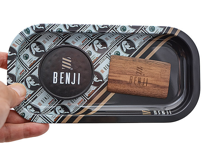 Benji 3D Holographic Slim Tray Kit (3 Designs) - Discreet Smoker