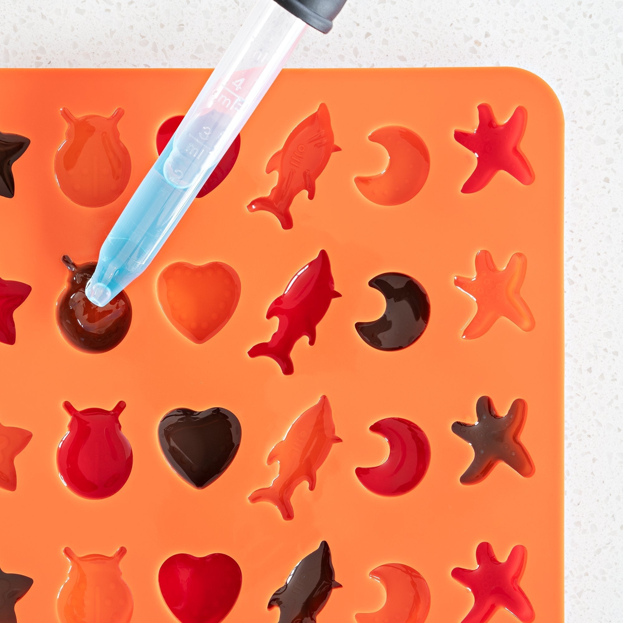 Ongrok Silicone Gummy Molds with Droppers - Discreet Smoker