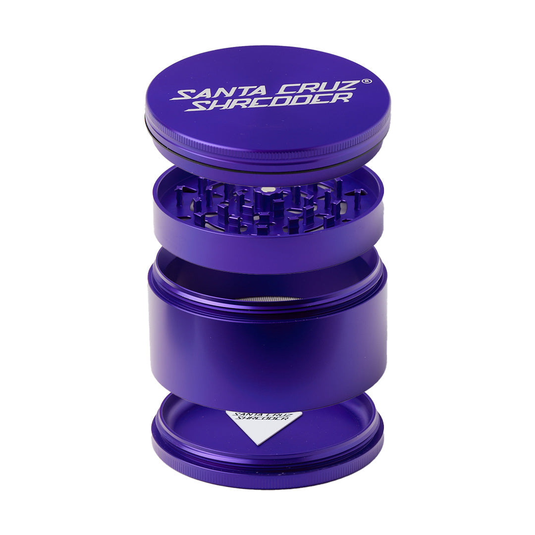 Santa Cruz Shredder Jumbo 4-Piece Grinder - Discreet Smoker