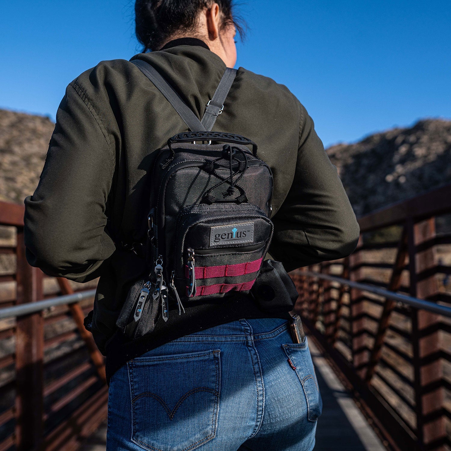 Genius Backpack - Discreet Smoker