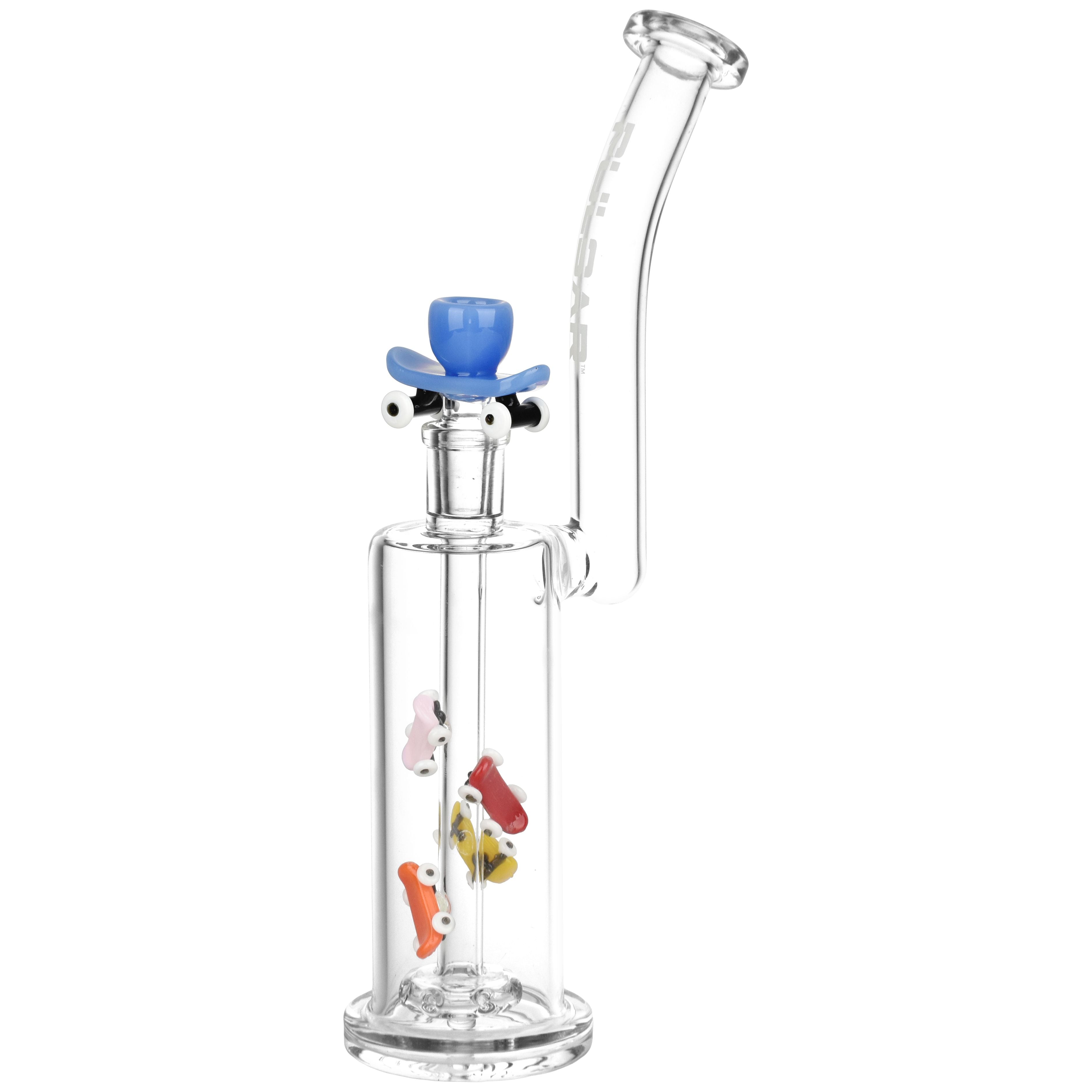 Pulsar To Skate Is To Live Water Pipe - 10.5" / 14mm F - Discreet Smoker