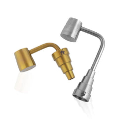 TITANIUM 6 IN 1 LONG NECK BANGER DAB NAIL - Discreet Smoker