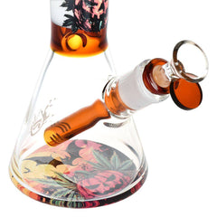 Pulsar Halloween Scene Beaker Water Pipe - 9.5" / 14mm F - Discreet Smoker