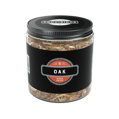 Stündenglass Gravity infuser Provisions Woodchips - Oak (4oz) - Discreet Smoker