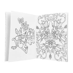 Wood Rocket High AF 2 Adult Coloring Book - 8.5"x11" - Discreet Smoker
