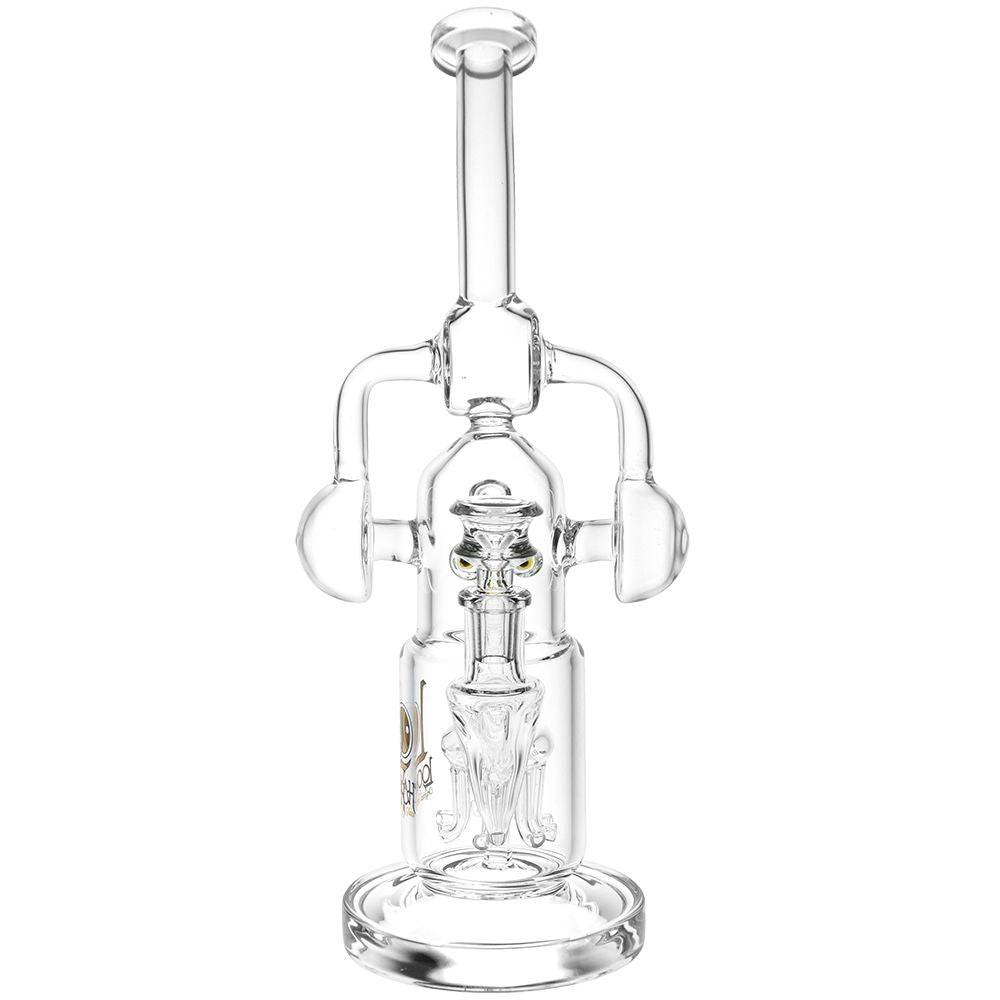 Lookah Glass Robot Recycler Water Pipe | 12.5" - Discreet Smoker