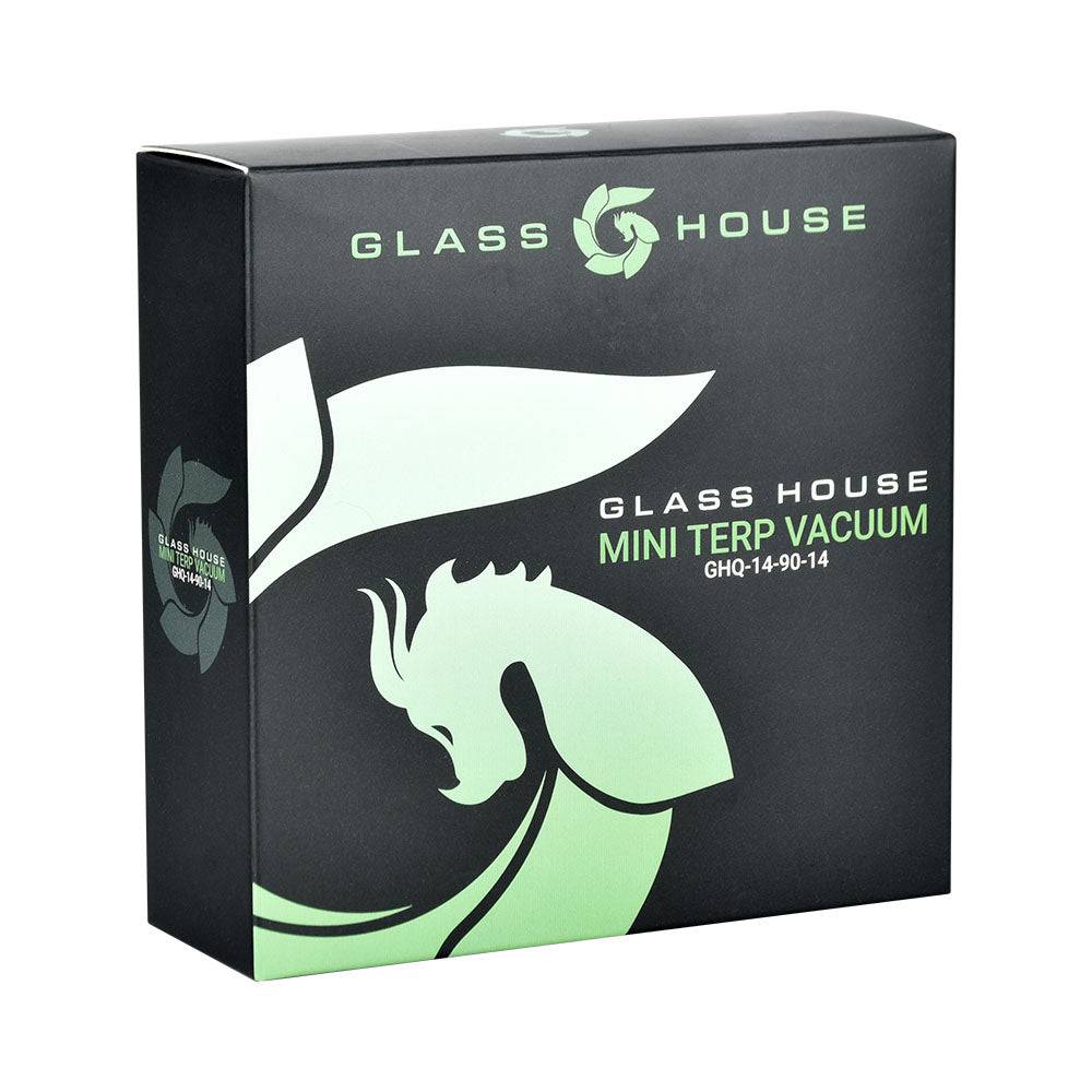 Glass House Mini Terp Vacuum Banger Kit - 14mm M / 90D - Discreet Smoker