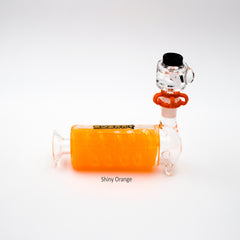 Krave Glass Freezable Steamroller Hand Pipe - Discreet Smoker