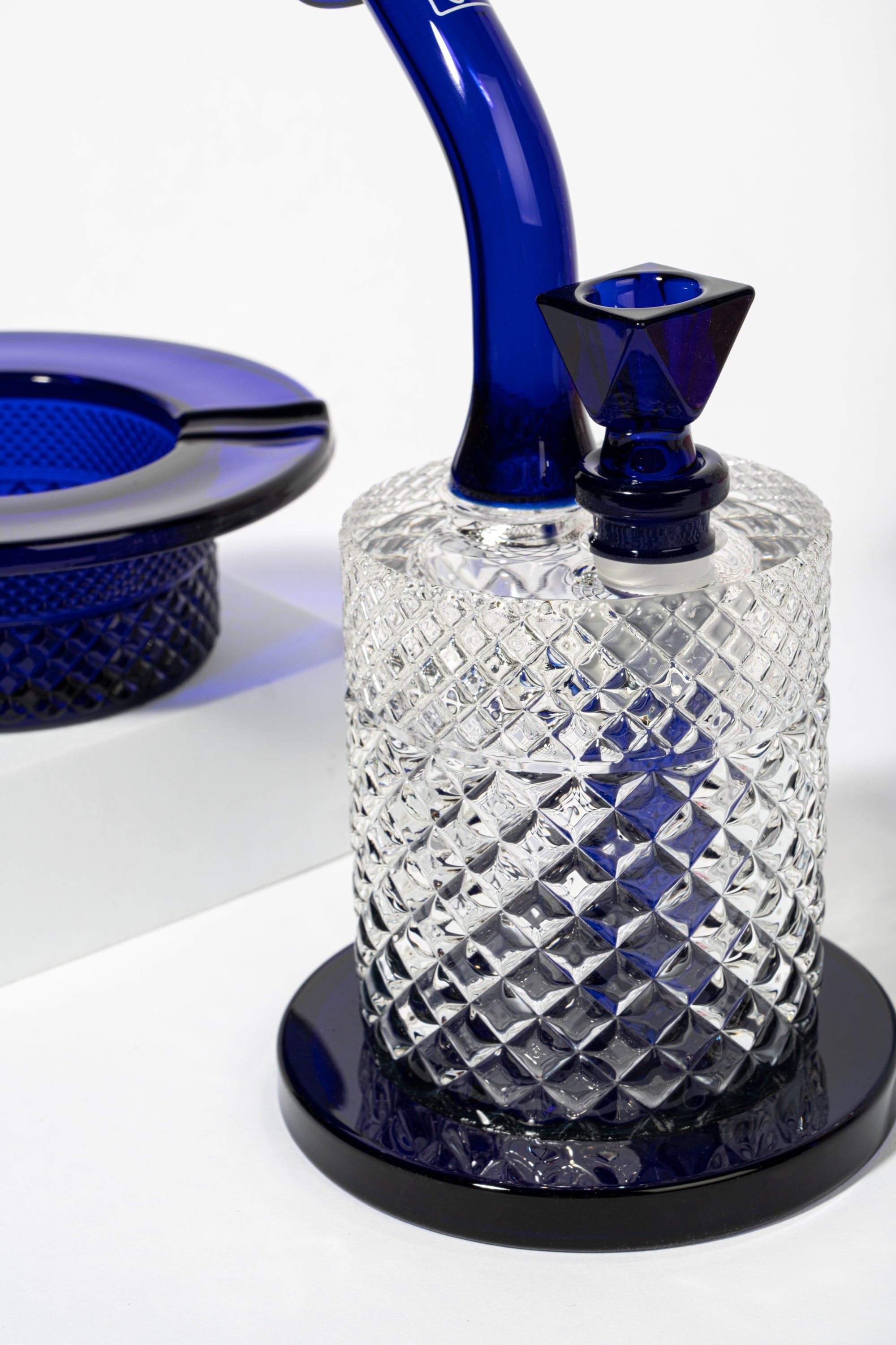 Twenties Collection Ashtray | Cobalt - Discreet Smoker