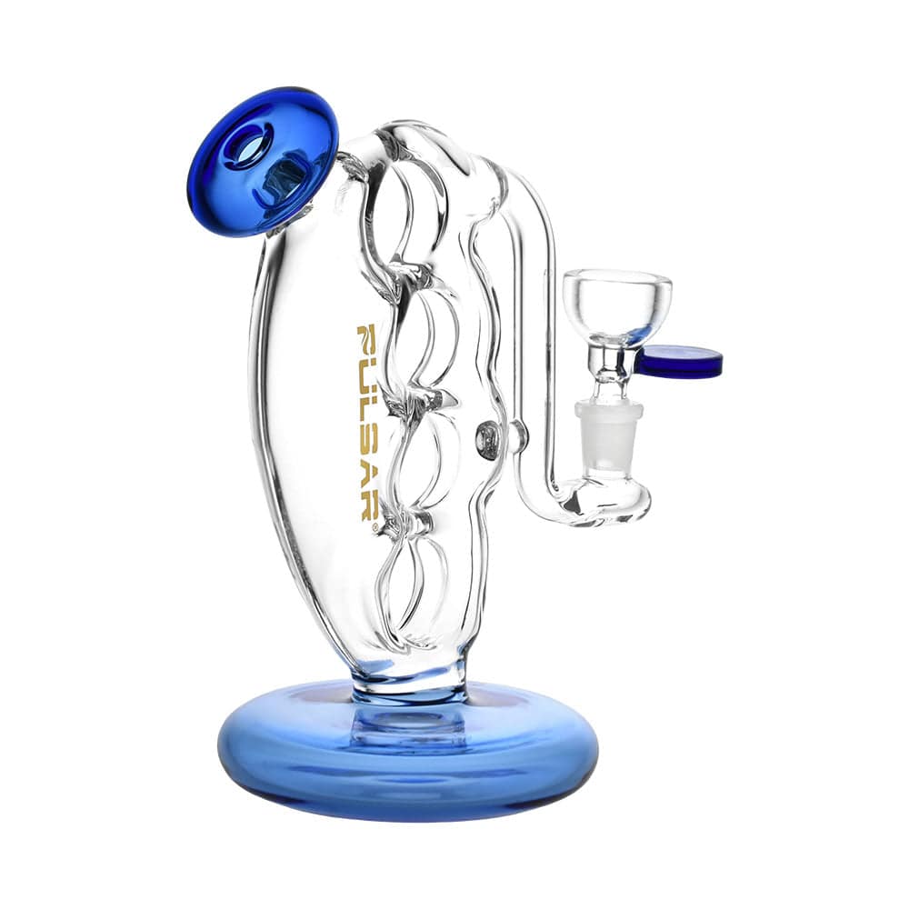 Pulsar Knuckle Bubbler Pro Water Pipe | 6.25" | 14mm F - Discreet Smoker