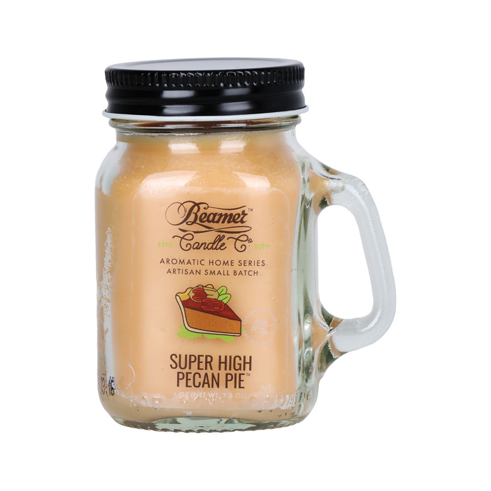 Beamer Candle Co. Aromatic Home Series Mini Mason Jar Candle | 4oz - Discreet Smoker