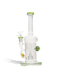 9 Inch Water Pipe with Honey Comb Perc and 14mm Funnel Bowl - Discreet Smoker