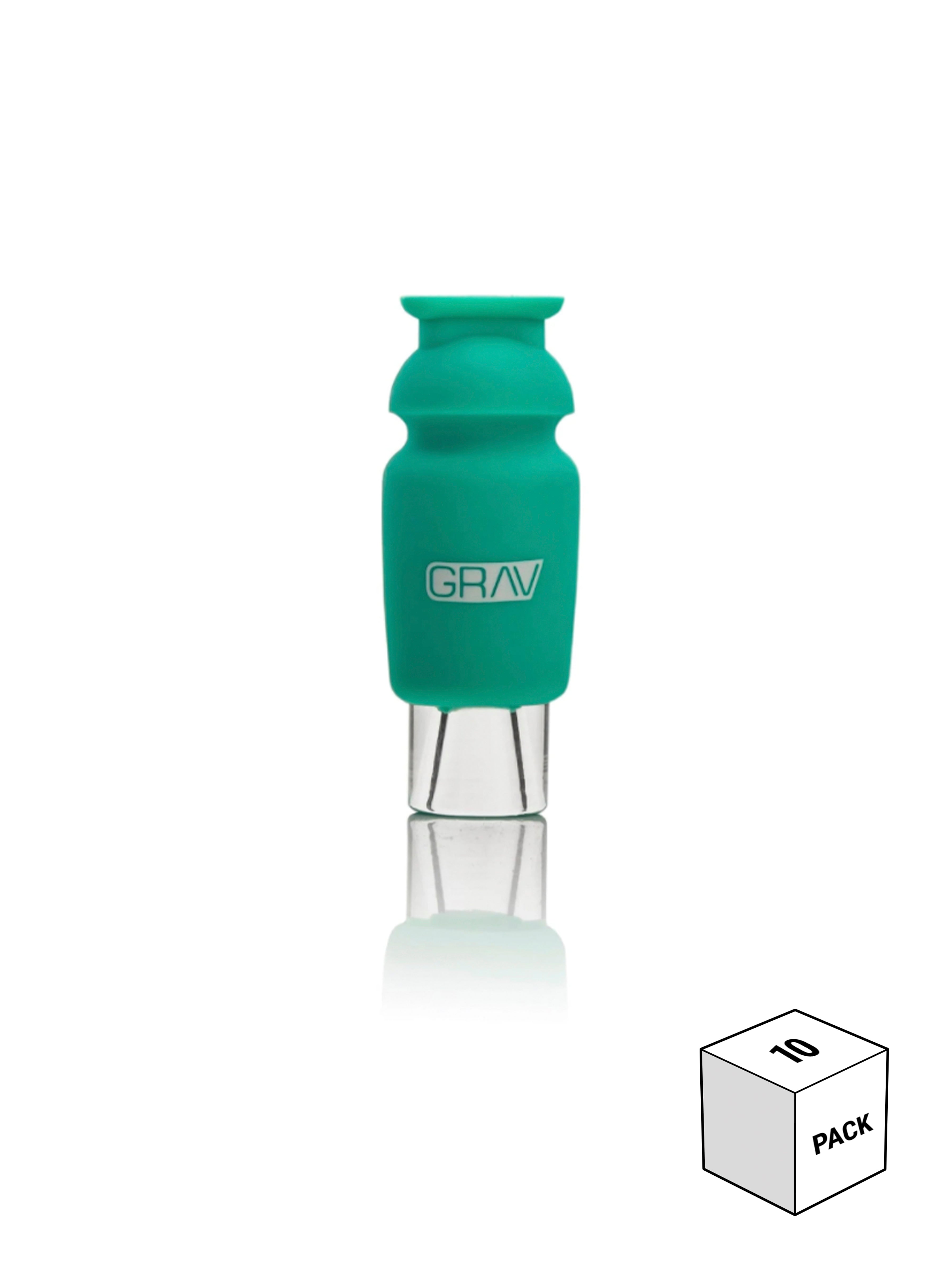 GRAV® Silicone-Capped Glass Crutch 10packs - Discreet Smoker